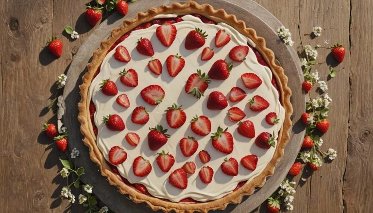 Recette de tarte aux fraises maison : un délice estival